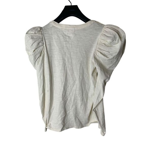 Nation LTD Krista Feminine Party Tee Puff 100% cotton women's size small - Picture 3 of 6